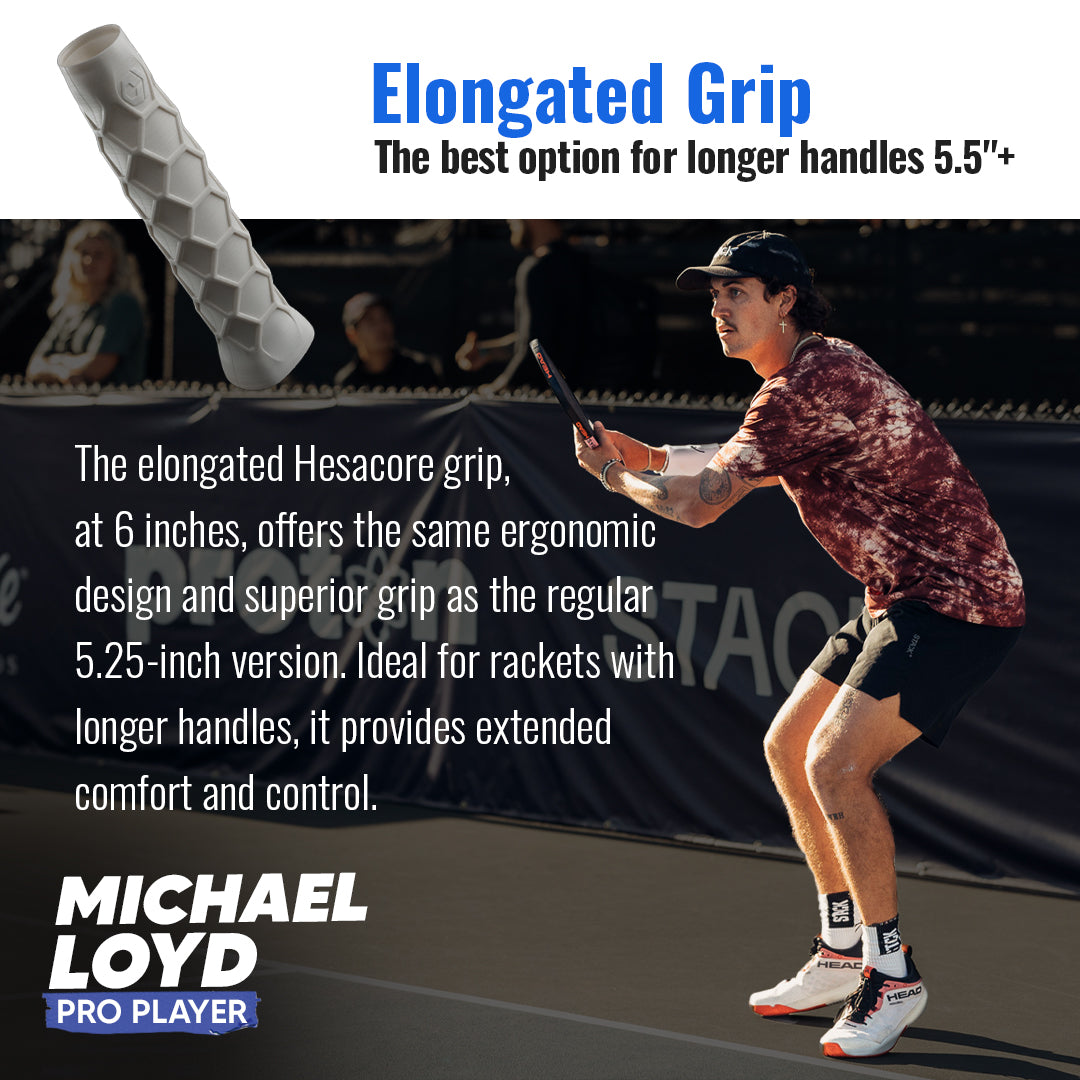 Pickleball Elongated Grip
