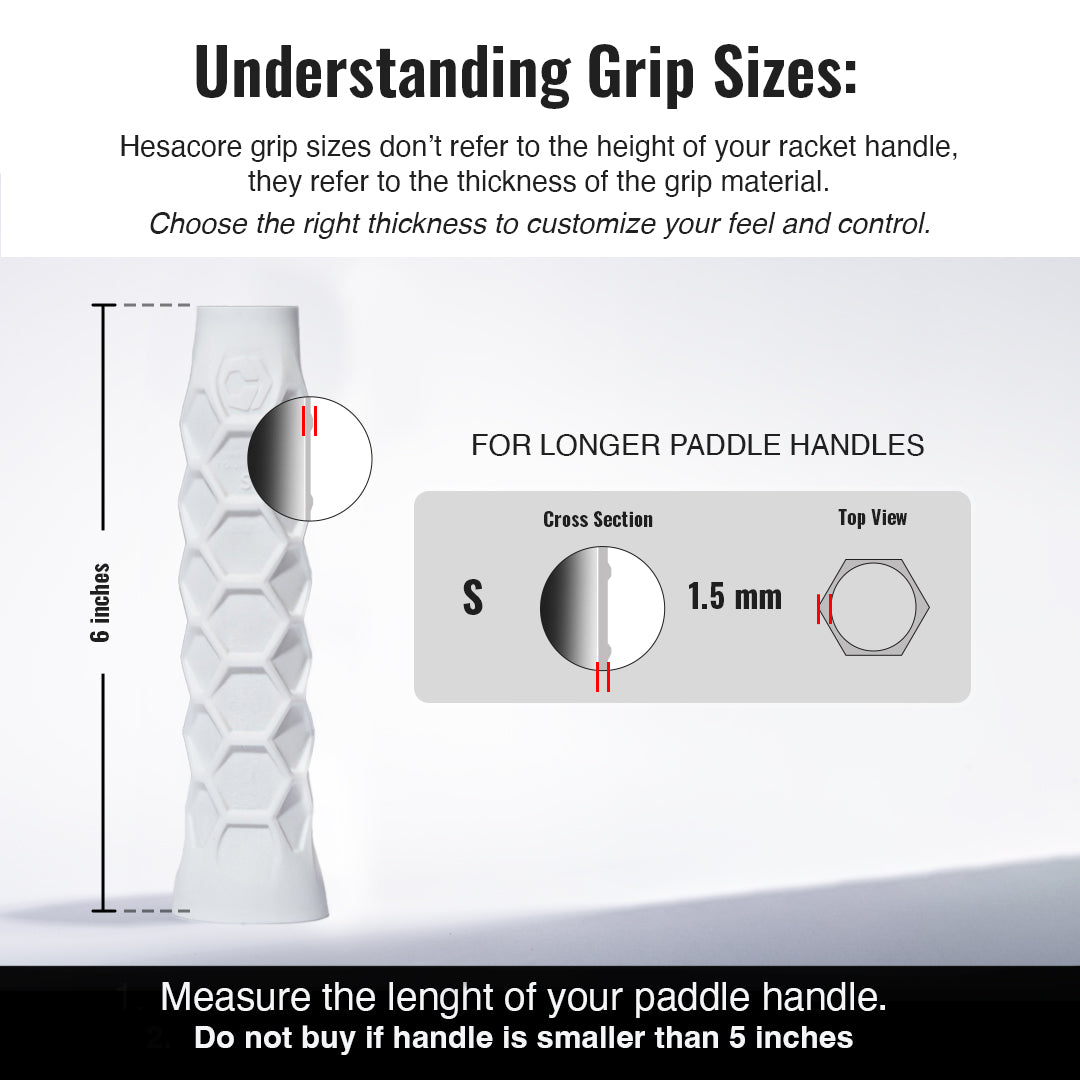 Pickleball Elongated Grip