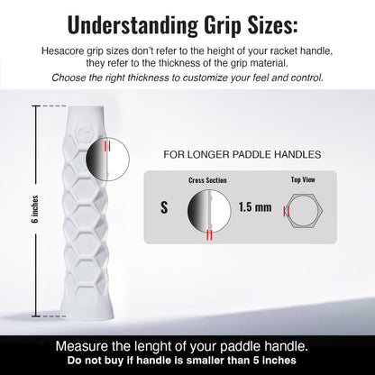 Pickleball Elongated Grip