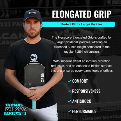 Pickleball Elongated Grip