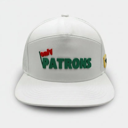 Flat Bill 6 Panel Golf Hat