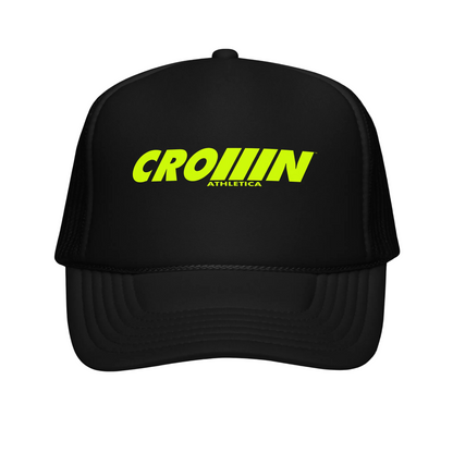 CROWN ATHLETICA /// Foam Trucker Hat (BLACK)