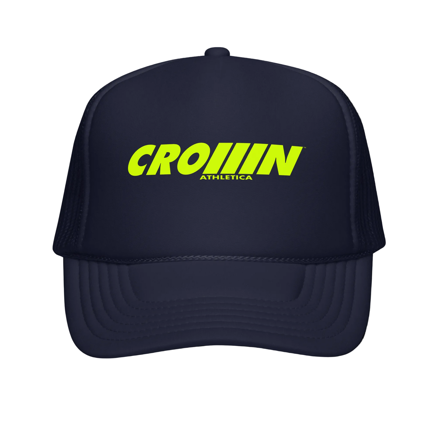 CROWN ATHLETICA /// Foam Trucker Hat (NAVY)