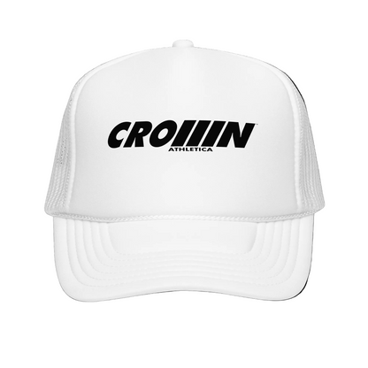 CROWN ATHLETICA /// Foam Trucker Hat (WHITE)