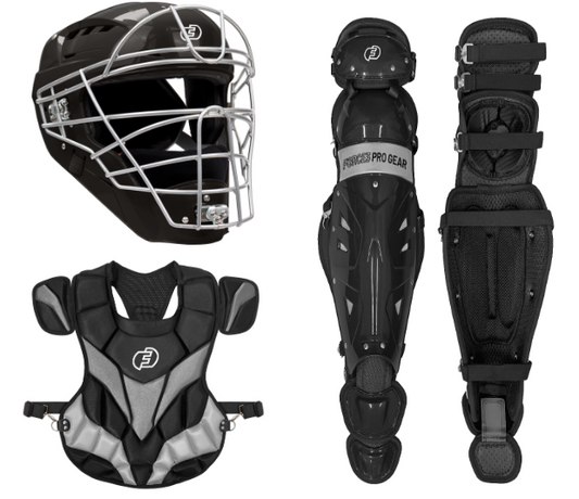 Force3 Pro Gear Adult Catcher's Gear Set - SEI Certified to Meet NOCSAE Standard