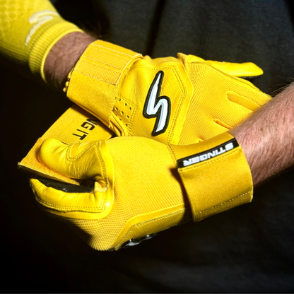 Winder Series Batting Gloves - Athletic Gold