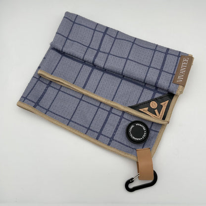 Gotham Grid | Blue Magnetic Golf Towel