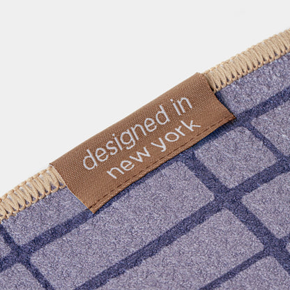 Gotham Grid | Blue Magnetic Golf Towel