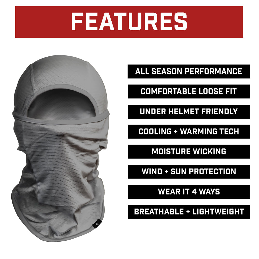 clesste balaclava gray 値下げ不可 Grey Balaclava Mask (Shiesty) – Prime Sports