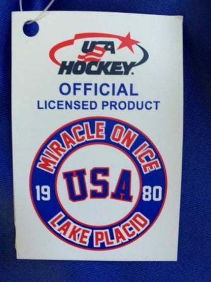 USA Hockey Miracle on Ice 1980 Jersey Authentic White Youth Hoodie