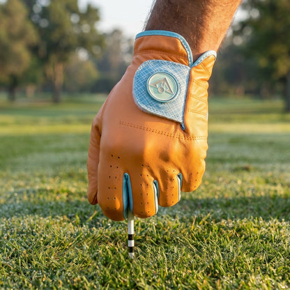 Harlem Heritage | Men's Orange Golf Glove