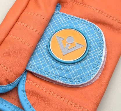 Harlem Heritage | Men's Orange Golf Glove