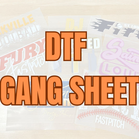 Custom Gang Sheet, Full Color DTF, Shirt Heat Transfer, Ready To Apply, Express DTF, Direct To Film, DTF Screen Print, Bulk Printing