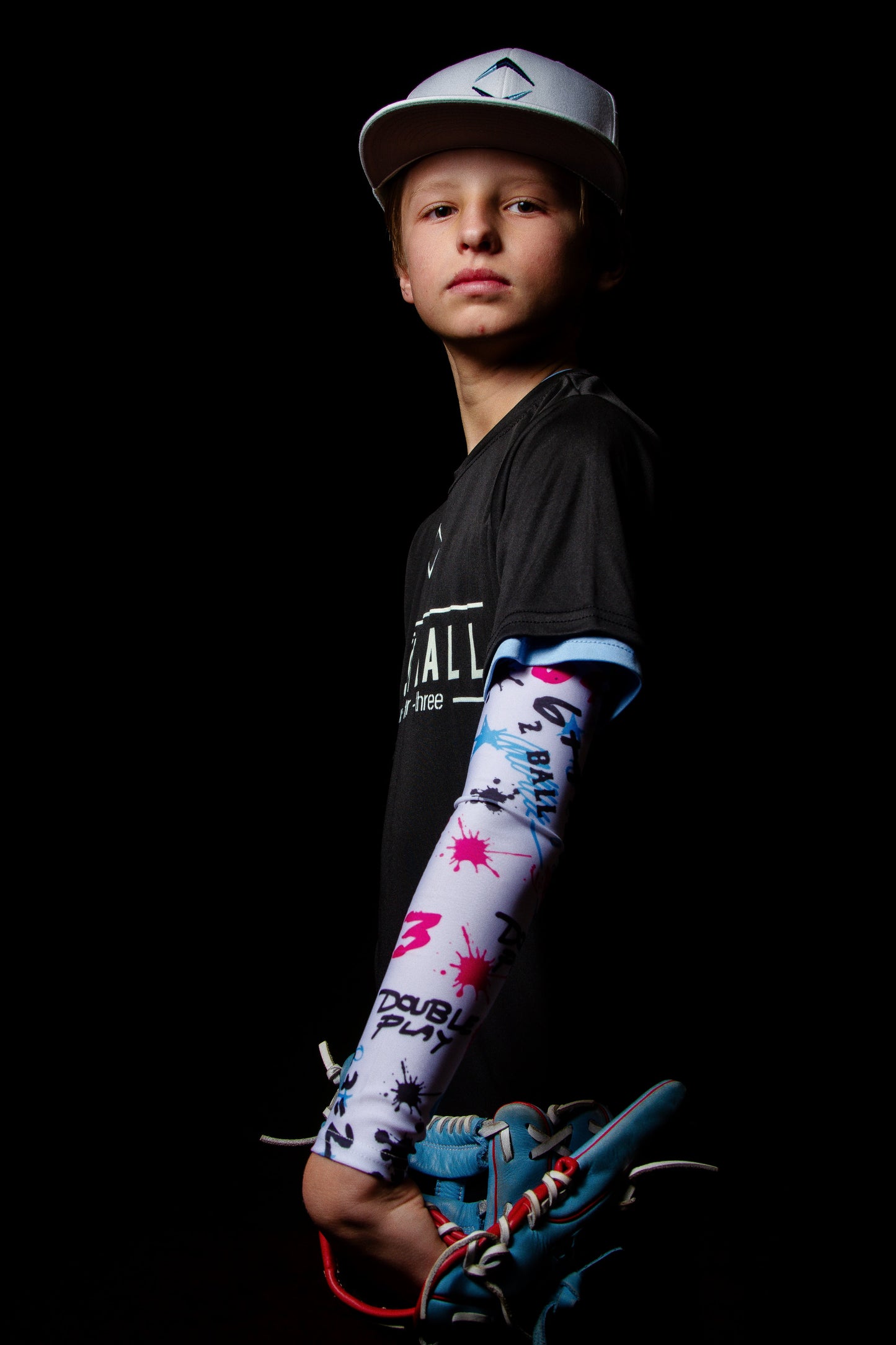 Arm Sleeve - Youth - Turn Two - White