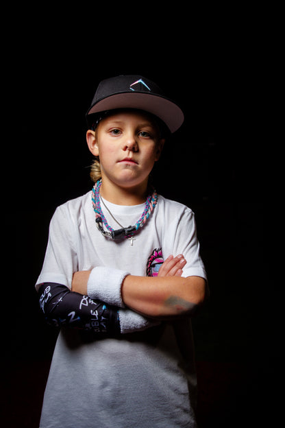 Arm Sleeve - Youth - Turn Two - Black