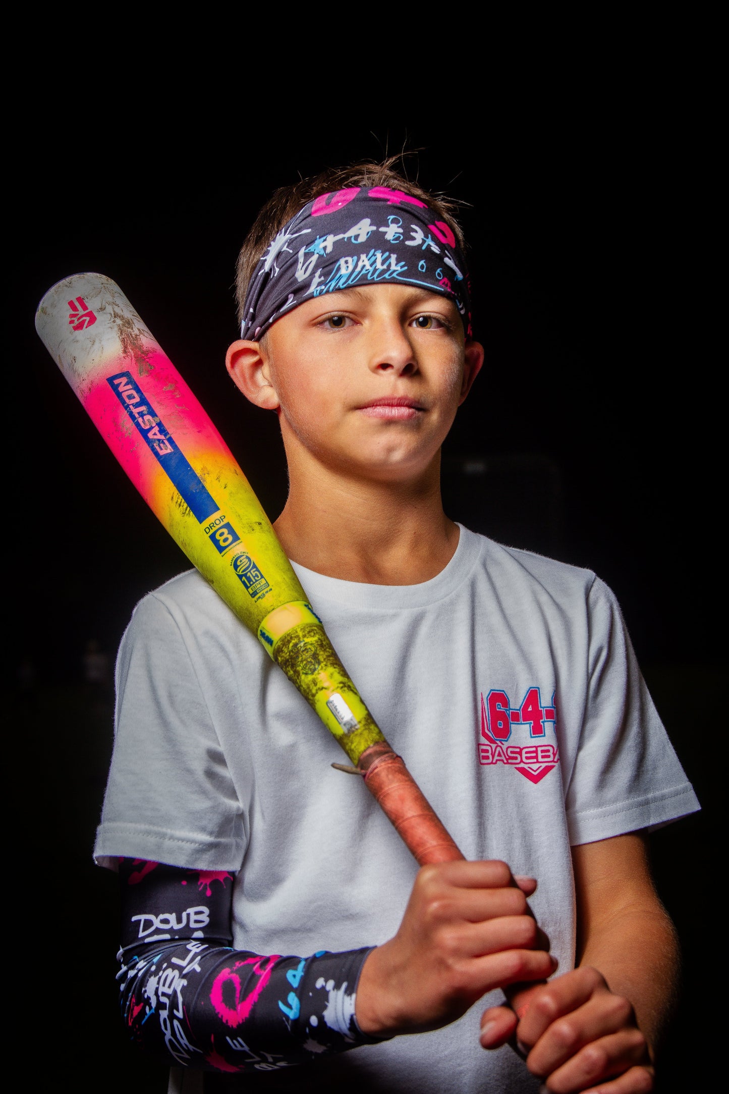 Arm Sleeve - Youth - Turn Two - Black