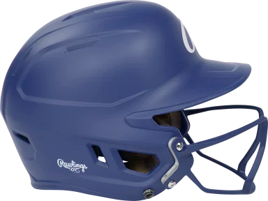 Rawlings Mach Hi-Viz Matte Softball Batting Helmet with Facemask