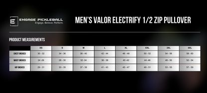 Men's Valor Electrify 1/2 Zip Pullover
