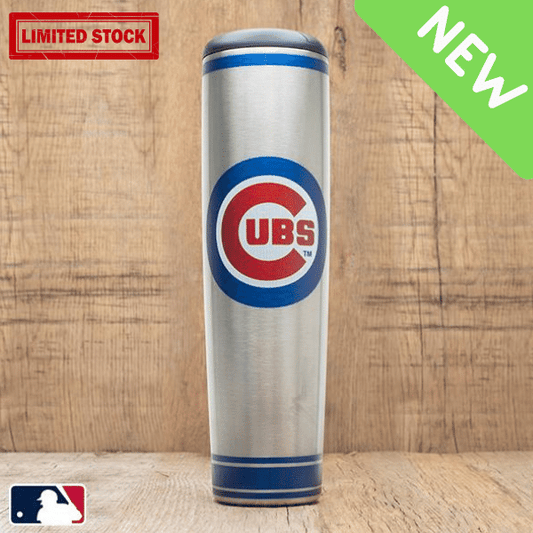 Chicago Cubs Metal Dugout Mug | Stainless Steel Baseball Bat Mug
