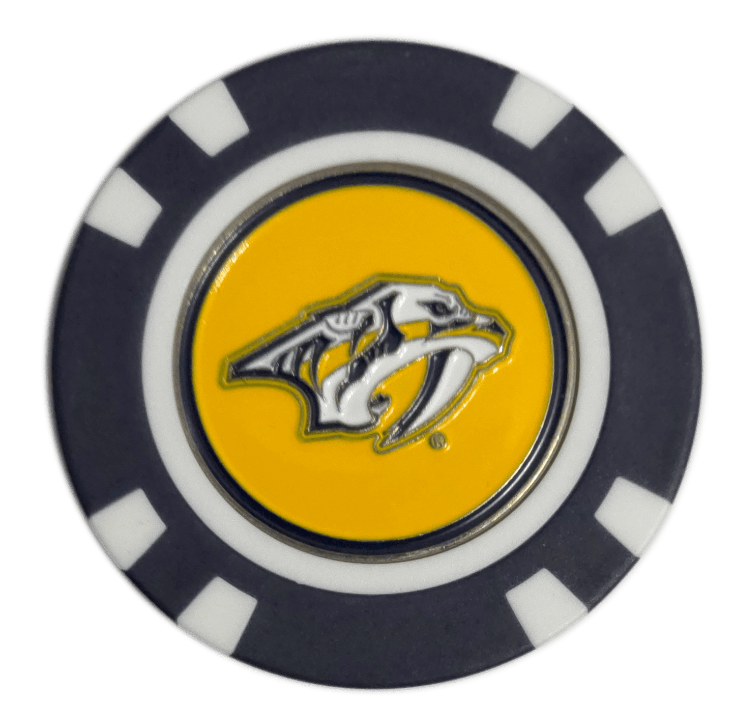 Officially Licensed Nashville Predators Poker Chip Golf Ball Marker