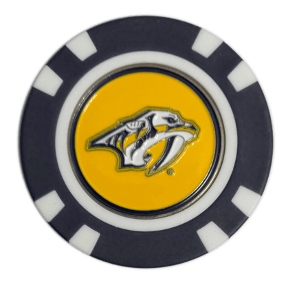 Officially Licensed Nashville Predators Poker Chip Golf Ball Marker