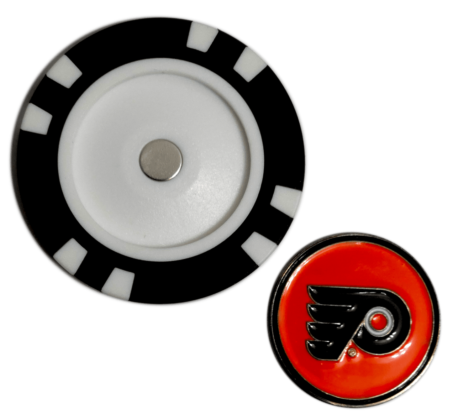 Officially Licensed Philadelphia Flyers Poker Chip Golf Ball Marker