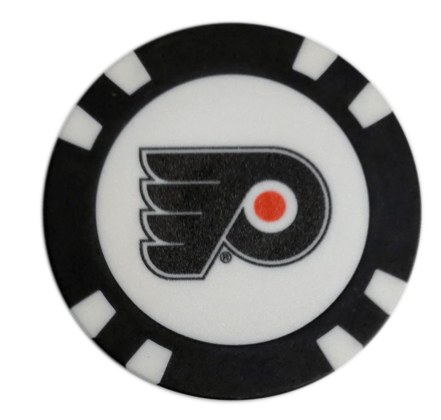 Officially Licensed Philadelphia Flyers Poker Chip Golf Ball Marker