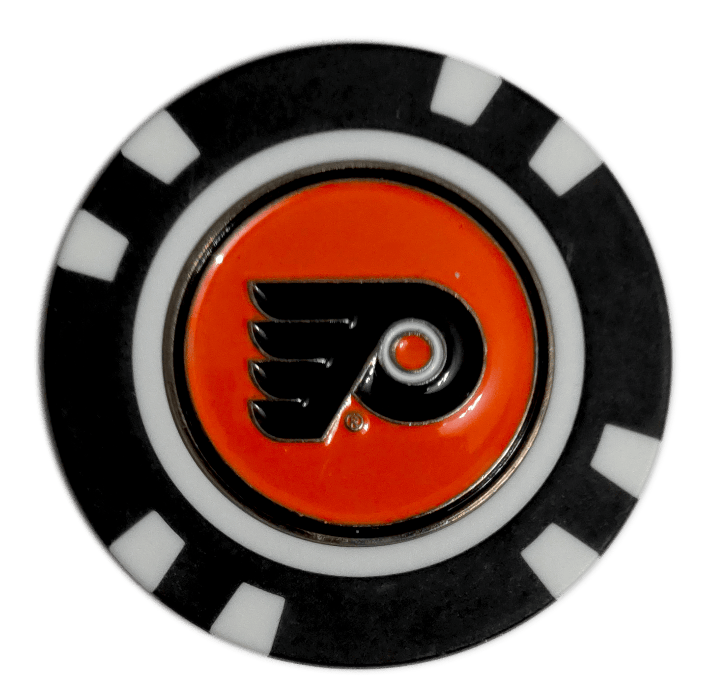 Officially Licensed Philadelphia Flyers Poker Chip Golf Ball Marker