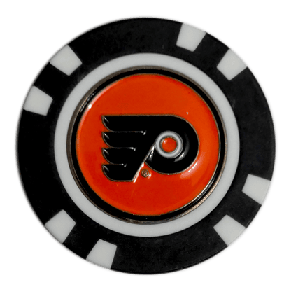 Officially Licensed Philadelphia Flyers Poker Chip Golf Ball Marker