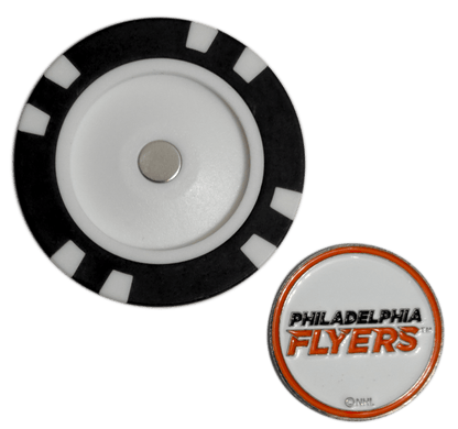 Officially Licensed Philadelphia Flyers Poker Chip Golf Ball Marker