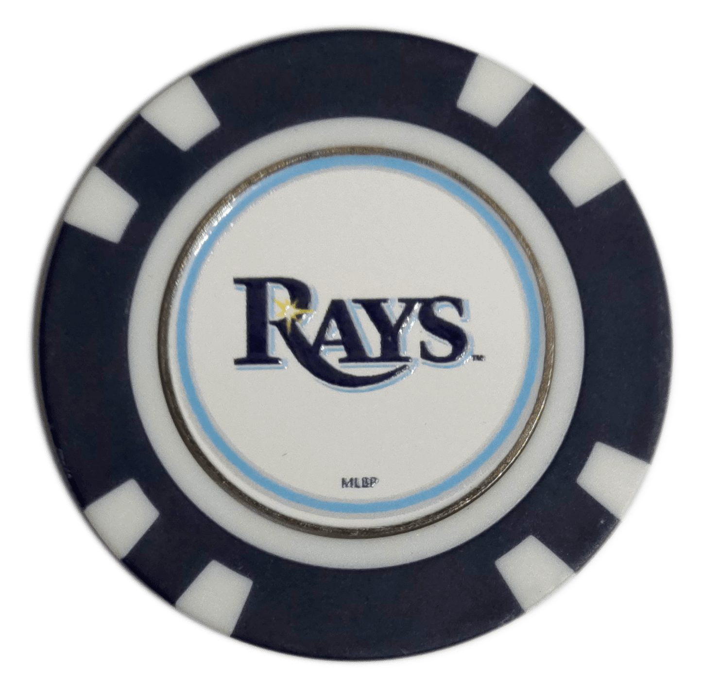 Officially Licensed Tampa Bay Rays Poker Chip Golf Ball Marker