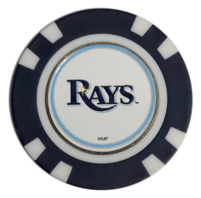 Officially Licensed Tampa Bay Rays Poker Chip Golf Ball Marker