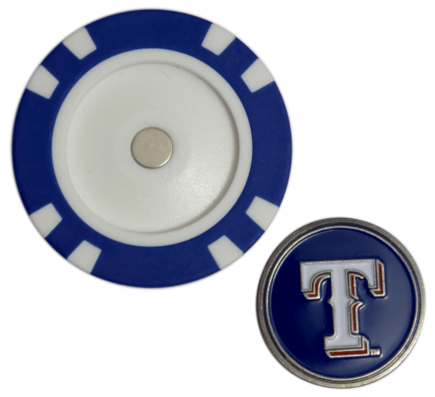 Officially Licensed Texas Rangers Poker Chip Golf Ball Marker