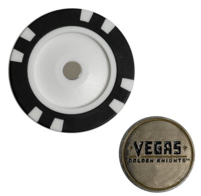 Officially Licensed Vegas Golden Knights Poker Chip Golf Ball Marker