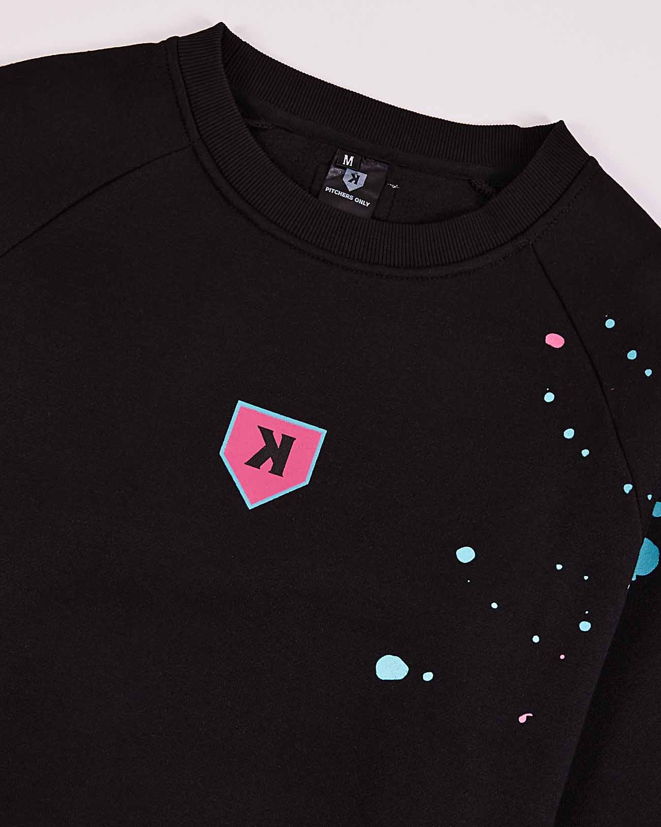 YOUTH Paint The Black Crewneck - Vice City