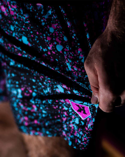 YOUTH Paint The Black Shorts - Vice City