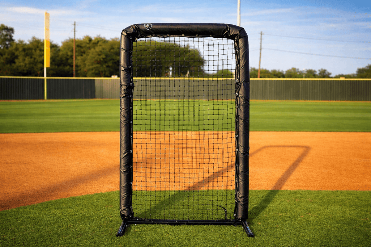 Basefall Safe Pro 6×4 Baseball Safety Screen – Pitching & Field Protection Screen ...