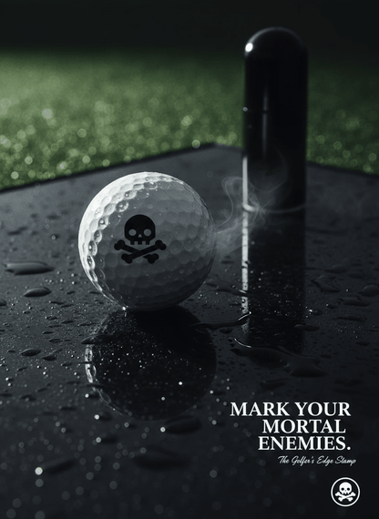 Quick-Dry Golf Ball Stamper