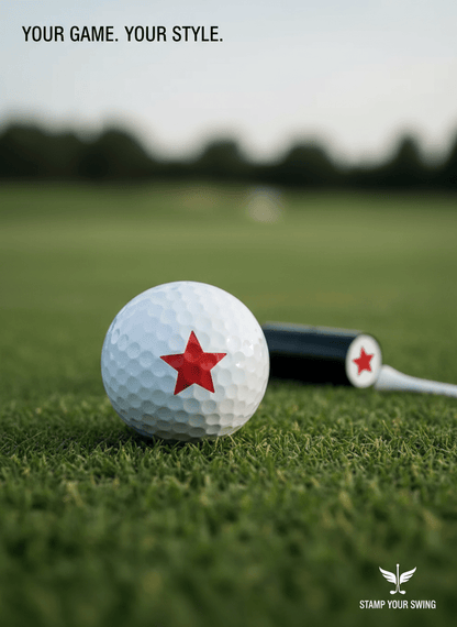 Quick-Dry Golf Ball Stamper