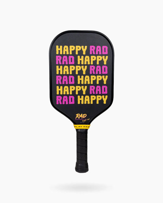 RAD Happy Pro T700 Raw Carbon Dwell Pickleball Paddle