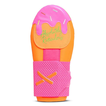 Absolutely Ridiculous Rainbow Sherbet Ice Cream Sliding Mitt