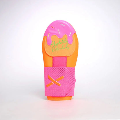 Absolutely Ridiculous Rainbow Sherbet Ice Cream Sliding Mitt