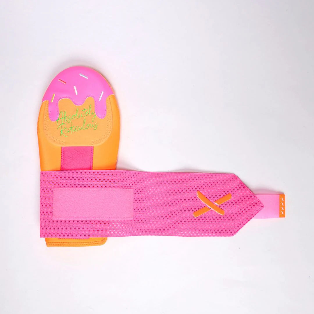 Absolutely Ridiculous Rainbow Sherbet Ice Cream Sliding Mitt