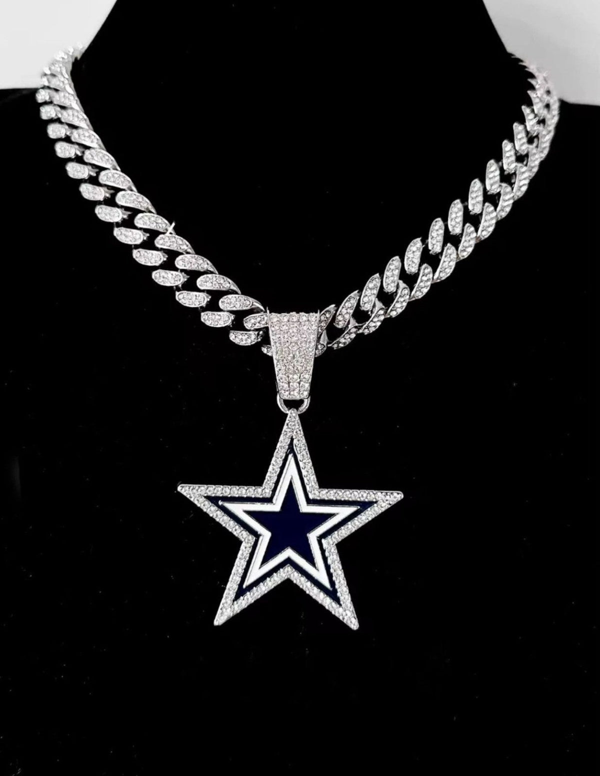 Dallas City Emblem Pendant Necklace for True Fans