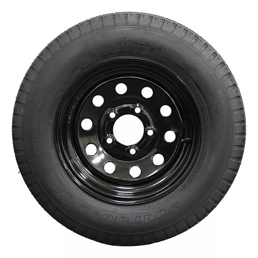 (Set of 2) Antego Tire & Wheel ST175/80D13 Trailer Tires and Rims – Boat, Utility, Cargo, Trailer Tire and Wheel Assemblies | A130454500096206ST17580D13-B2