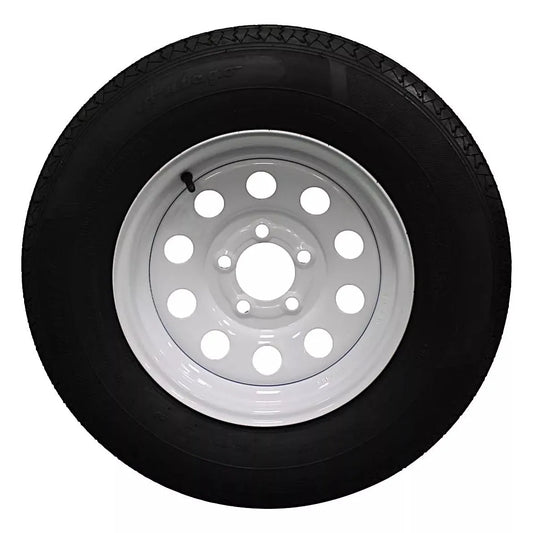 (Set of 2) Antego Tire and Wheel  205/75R14 Highway Terrain Assembly – Optimized for High Load Performance, 14.0-Inch Rim, Load 105.0, Speed M | A140554010116108ST20575R14-B2