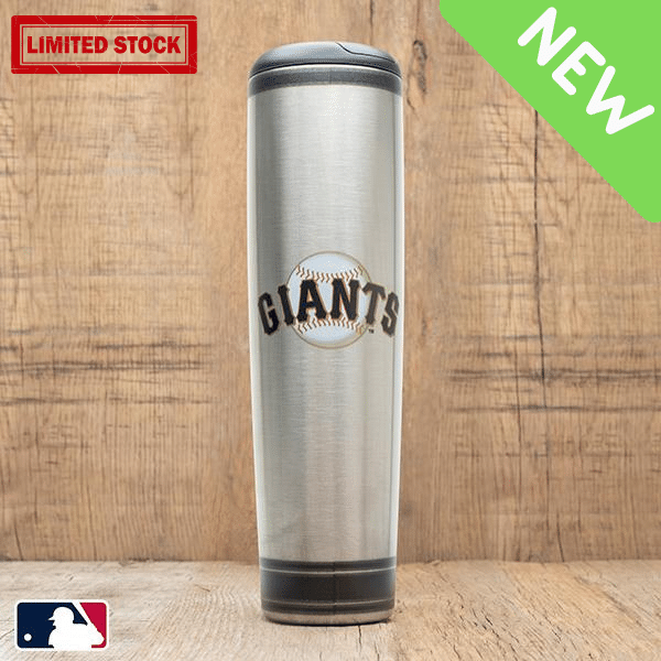 San Francisco Giants Metal Dugout Mug | Stainless Steel Baseball Bat Mug