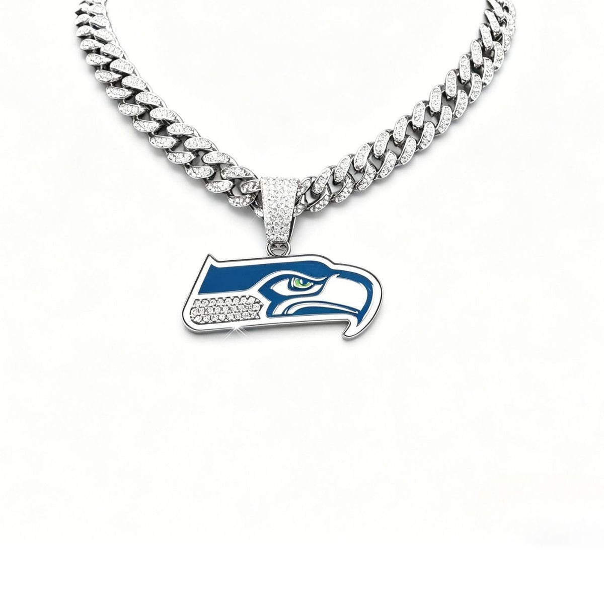 Seattle Emblem Pendant Necklace – Sparkling Gift for Seattle Lovers