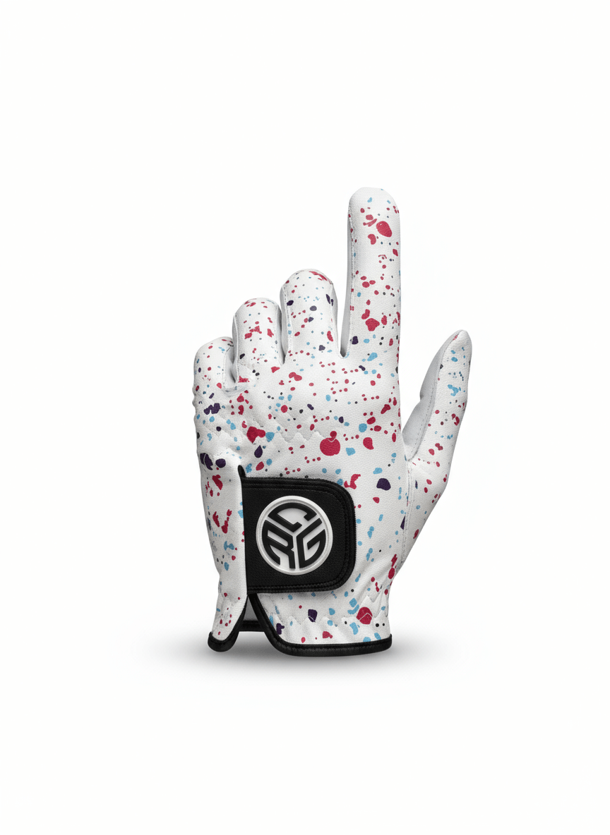 Splatter CRG Golf Glove – Limited Drop| Premium Leather