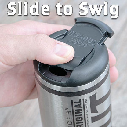 Tampa Bay Rays Metal Dugout Mug | Stainless Steel Baseball Bat Mug